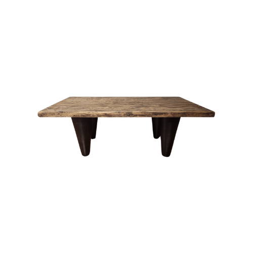 Mesa de centro patas negras