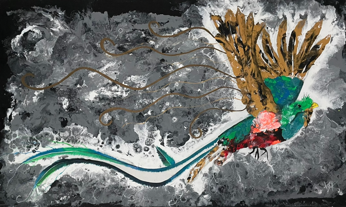 Cuadro "Quetzal"