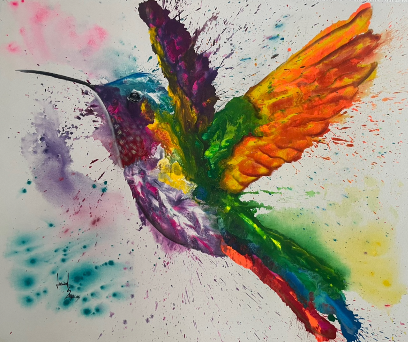 Cuadro "Serie Colibríes"